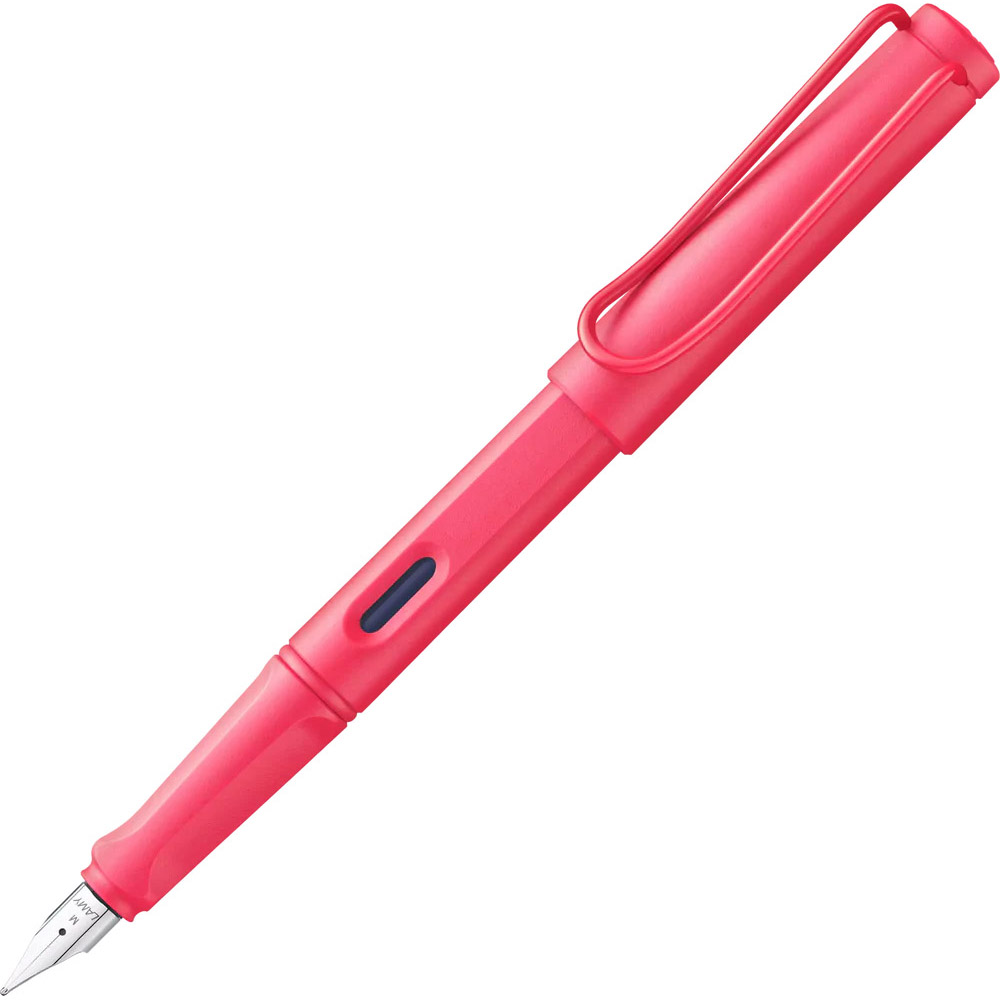 LAMY Safari Fountain Pen - Sunset Coral Medium (0B0)